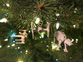 The 1996 Hallmark Vehicles of Star Wars Ornaments