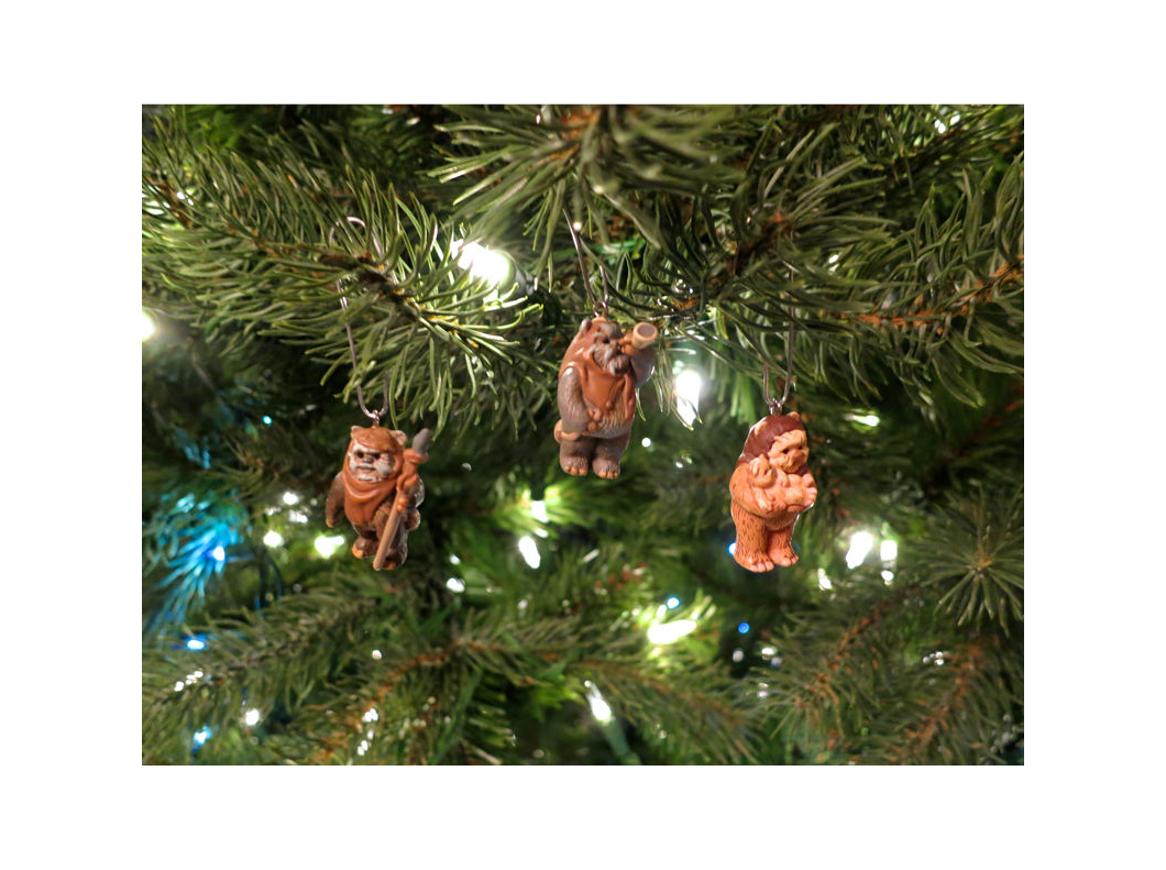 The 1997 Hallmark The Ewoks Ornaments